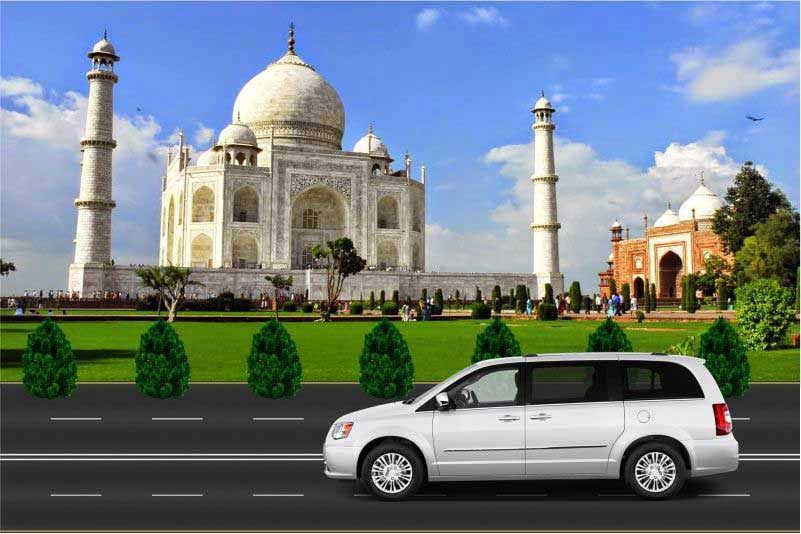 Taj mahal private tour, with AC car